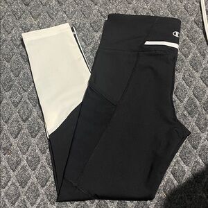 Champion Women’s Black and White Leggings